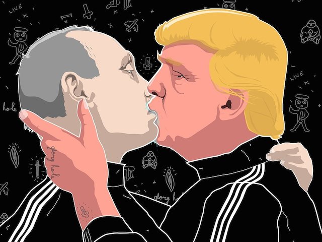 Fil:Donald-trump-vladimir-putin-kissing-mindaugas-bonanu-keule-ruke-3-712657141.jpg