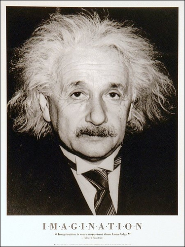 Fil:Albert Einstein Imagination.jpg