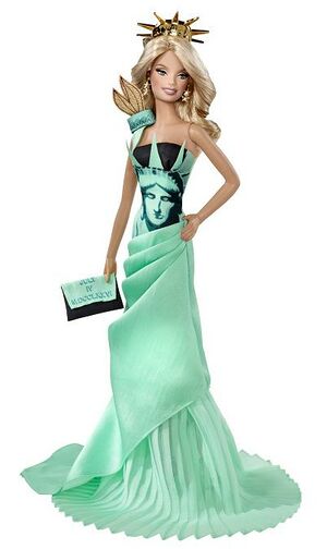 Statue of Liberty Barbie Doll.JPG