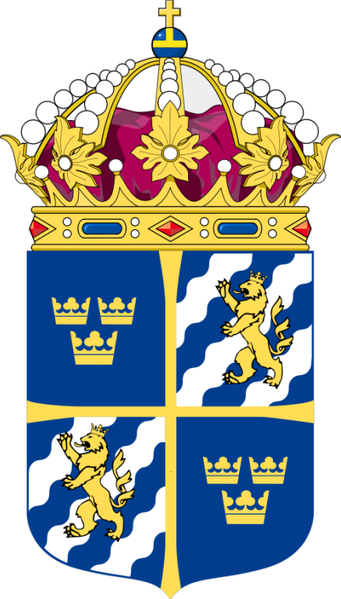 Fil:Coat of Arms of Sweden Middle Shield.png